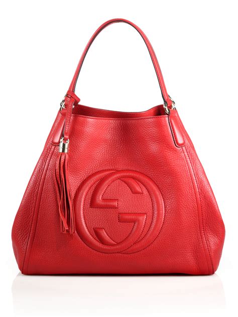 red gucci satchel handbag|Gucci official website.